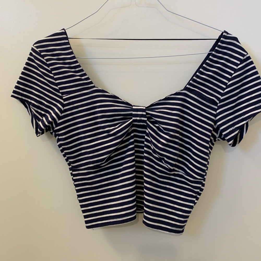 Front Detail Crop Top